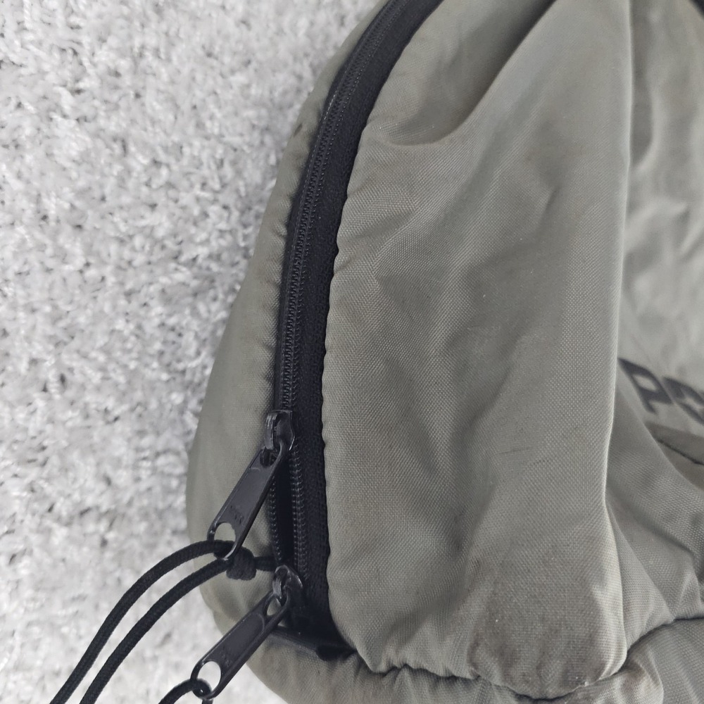 Vintage Polarie Snowmobile ATV Helmet Sherpa Lined Bag Case Made USA UNION MADE - Picture 6 of 16